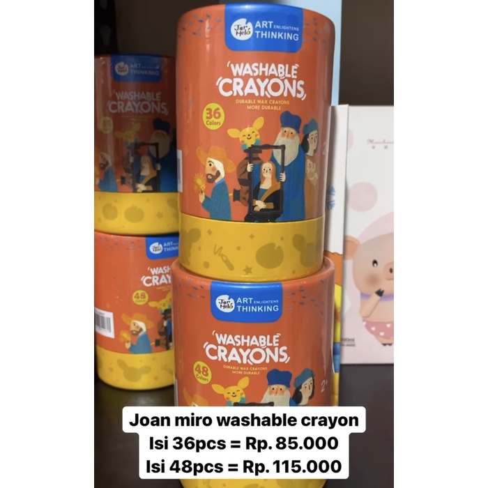 

Gilaa!!! Joan Miro Washable Crayon Trendi