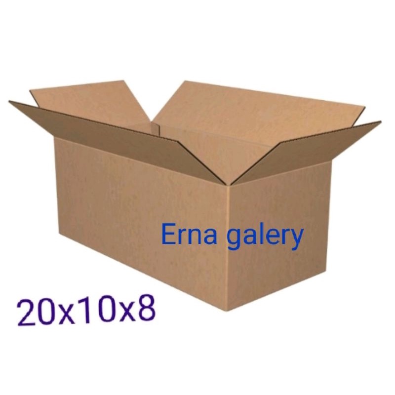 

kardus packing 20x10x8 polos