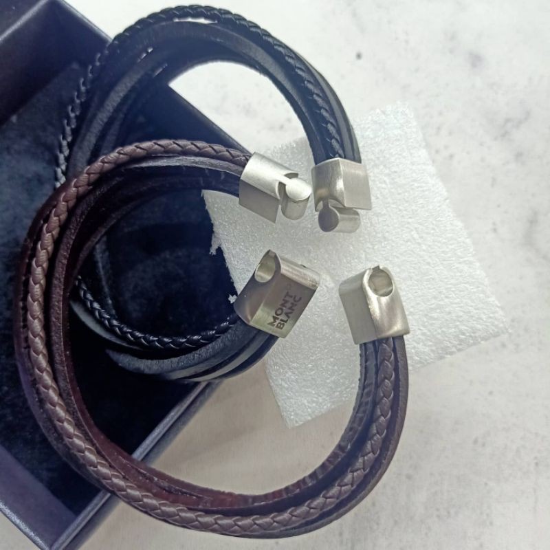 Gelang Tangan Montblanc Gelang Tangan pria premium