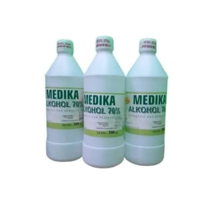 Ready stok! MEDIKA Alkohol 70% | 100ml 300ml