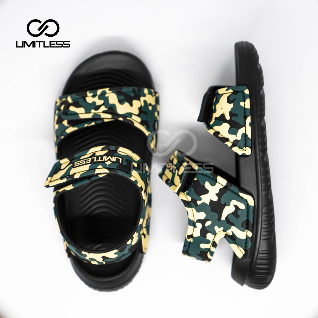 Sandal Anak Laki Laki Motif Army Captain America Sepatu Sandal Anak Comfortable Kekinian Sendal Gunung Anak Cowok