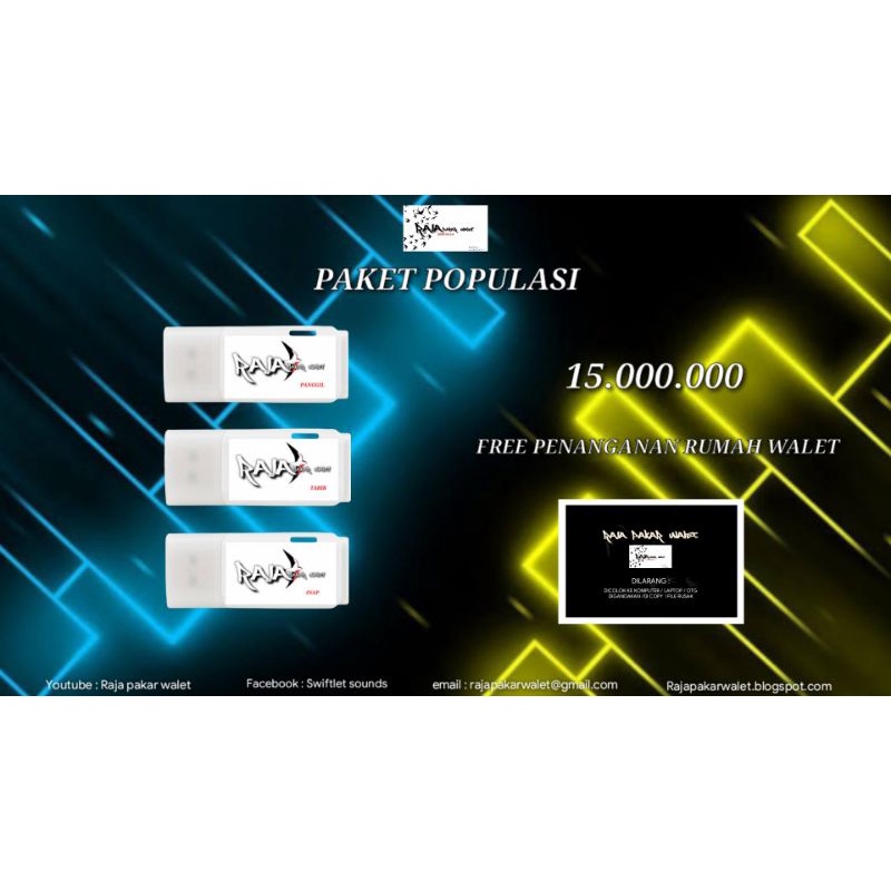 Suara burung walet khusus original