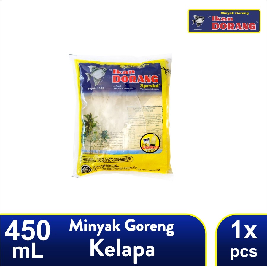 Minyak Goreng Ikan Dorang Special 450ml