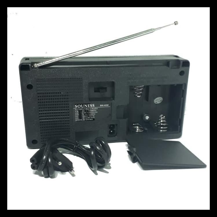 Radio Souness 4250 AM-FM Portable Radio Jadul Klasik