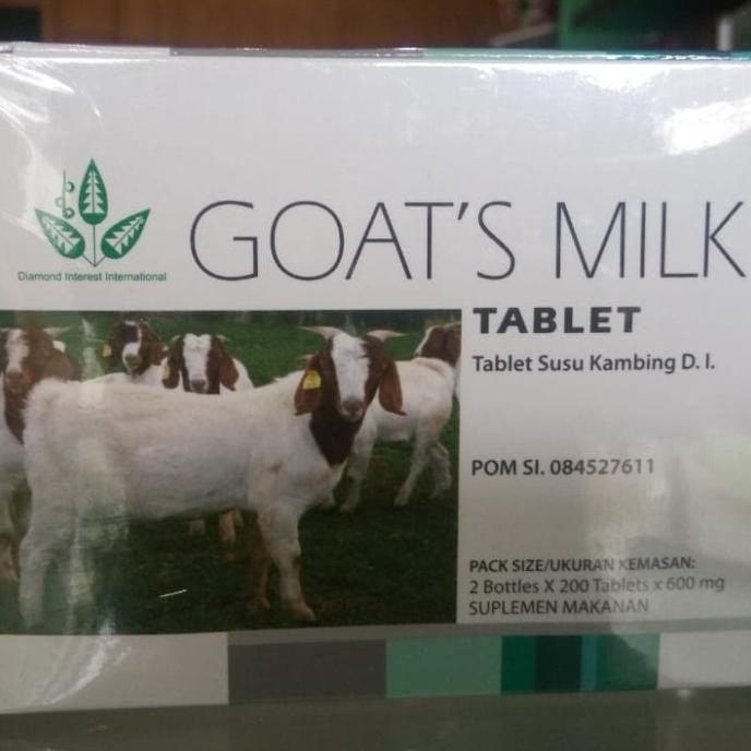 

[[BISA COD]] goat's milk 400 tablet Susu Kambing SALE Kode 996