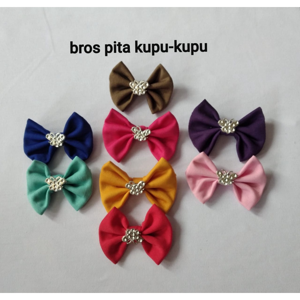 Bros Pita Mini manik kupu-kupu 3x4 CM Bross Dada Pita Mini / Souvenir