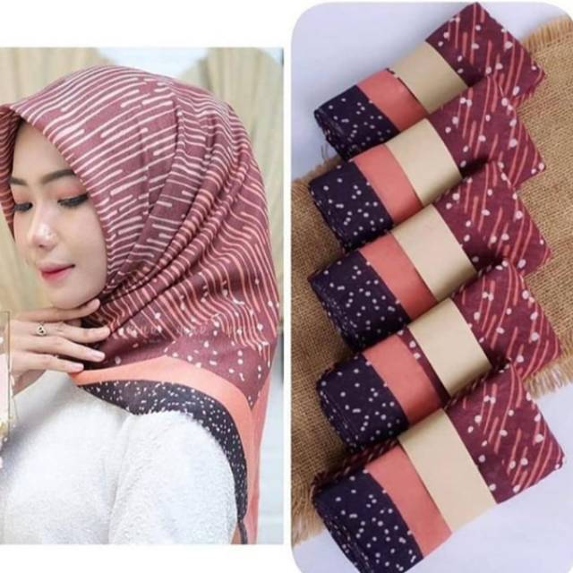 DEENAY KW HIJAB MOTIF HIJAB MURAH KONVEKSI HIJAB