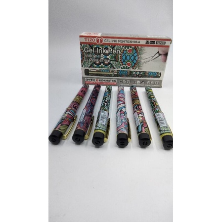 

bolpoin TTD Tizo gel ink pen (TG30103-A)batik