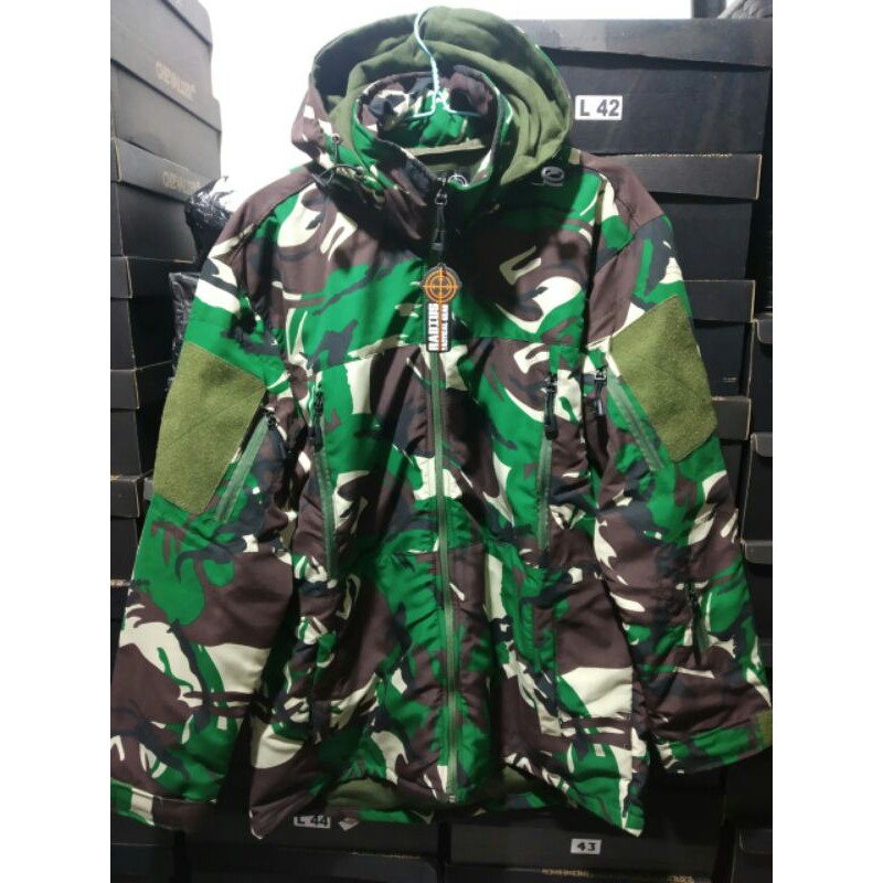 Jaket TAD Tactical Loreng Malvinas/Jaket Outdoor/Jaket Gunung Waterproof