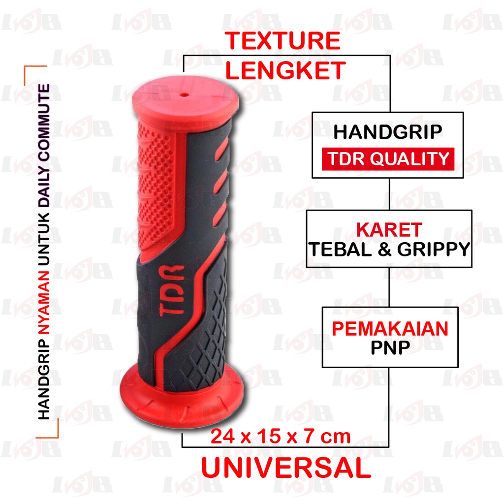 Hand Grip TDR Dynamic Handle Handfat Motor Sport Special Soft Rubber