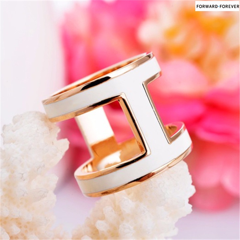 Bros Klip Ring Hollow Holder Scarf / Syal / Sifon Silk Untuk Wanita M40010