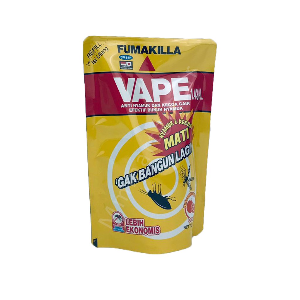 Fumakilla / Vape ./ Anti nyamuk dan kecowa / Orange