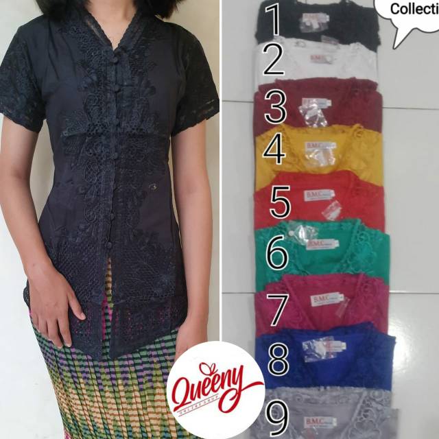 Kebaya encim katun jepang / kebaya encim bordir