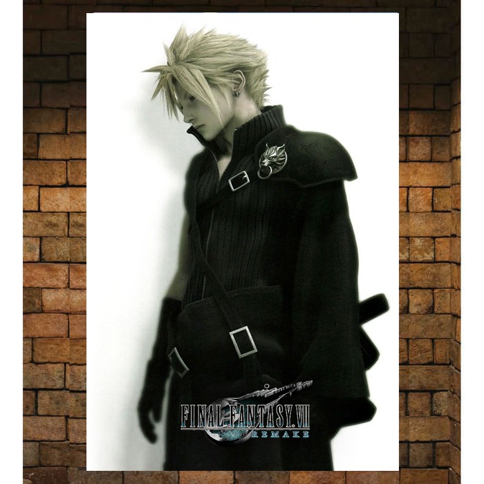 Poster Final Fantasy VII 7 Remake PS4