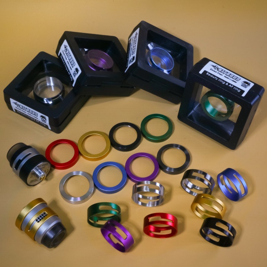 BEAUTY RING AND AF RING NITROUS RDA - AUTHENTIC