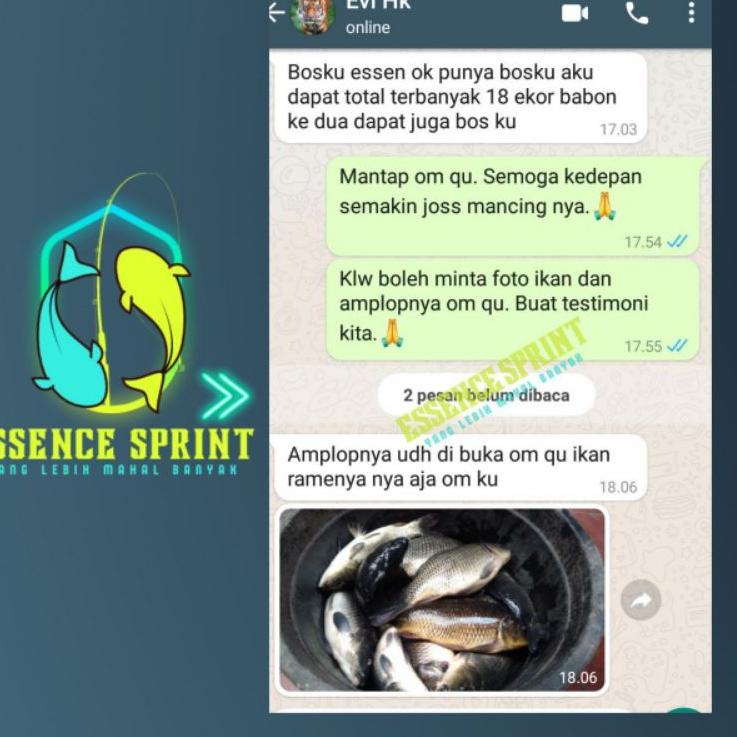 Terbaru.. Essen Sprint - Essen Oplosan Galatama Pengumpul Rame Jahat (Essen Ikan Mas Babon, Nila, Ba