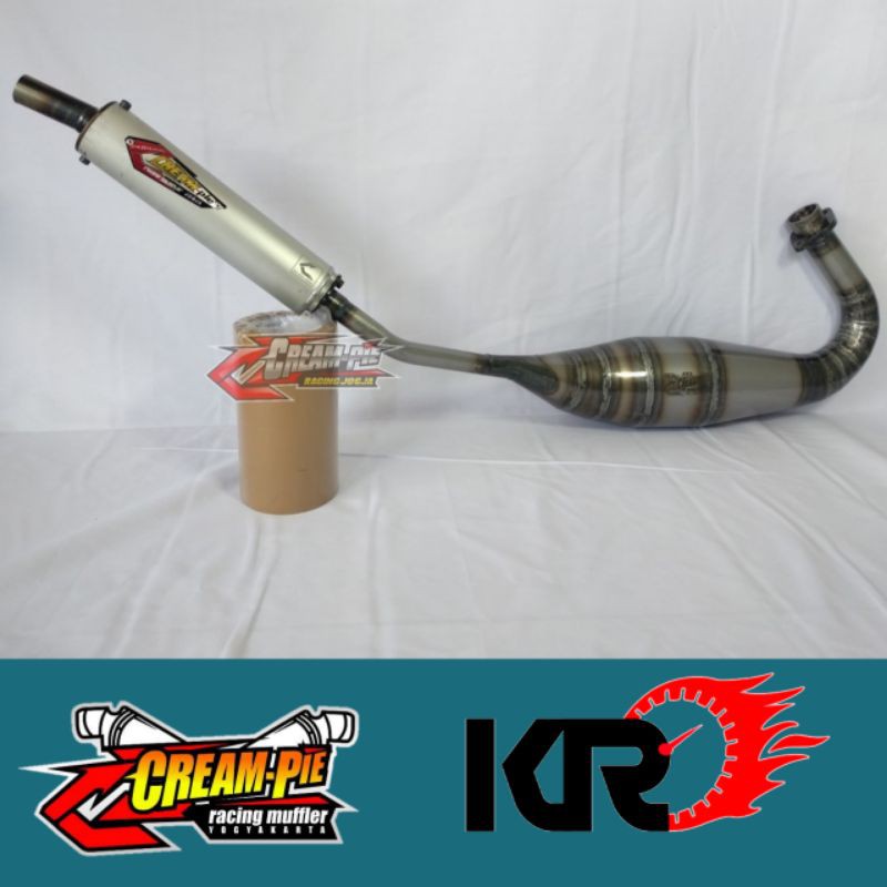 Knalpot Creampie Galvanish ZZ1 Ninja R 100% Original