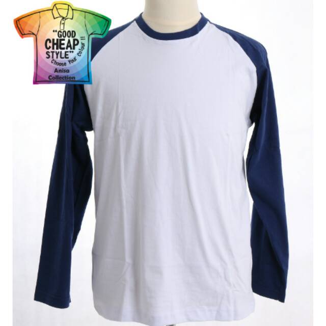 Kaos raglan/ baju raglan/ ragelan/ baju raglan polos/ kaos raglan polos/raglan bahan adem