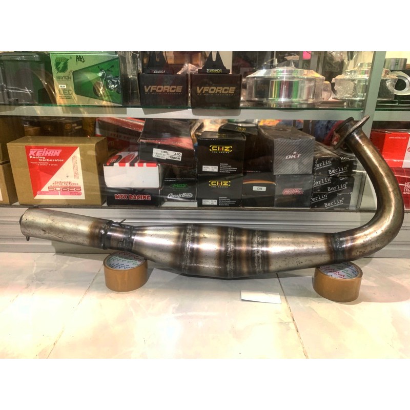 KNALPOT KOLONG KUPANG PLAT KARAT RXKING RX KING