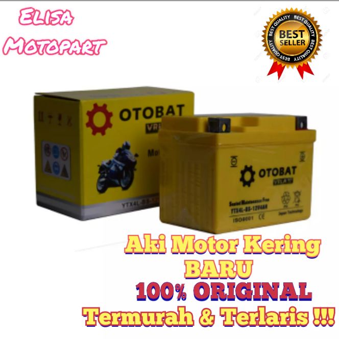 Aki Motor Suzuki Skywafe - AKI KERING MOTOR - ACCU MF OTOBAT - GTZ5S GTZ4V - 100% ORIGINAL