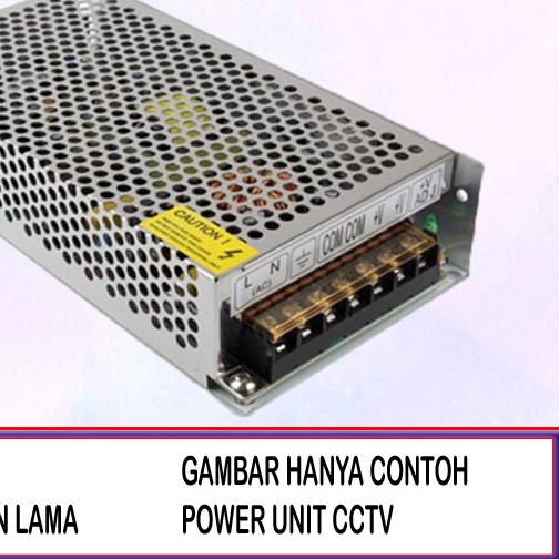 ✼ POWER SUPPLY 10 A 12 V UNTUK 8 KAMERA CCTV ✬