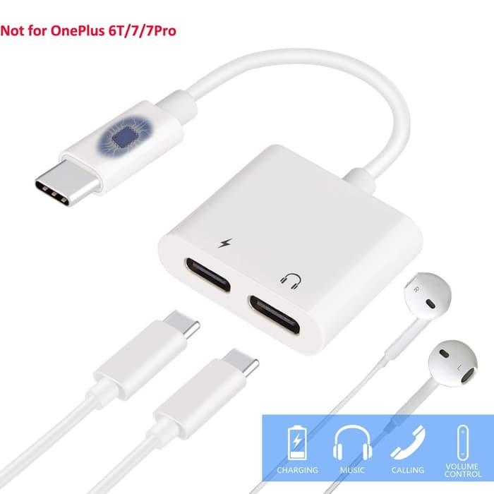 USB Type C to 2 USB Type C Female Splitter type c CHIPSET DAC