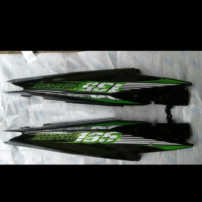 Cover body Jupiter mx new 135 list hijau
