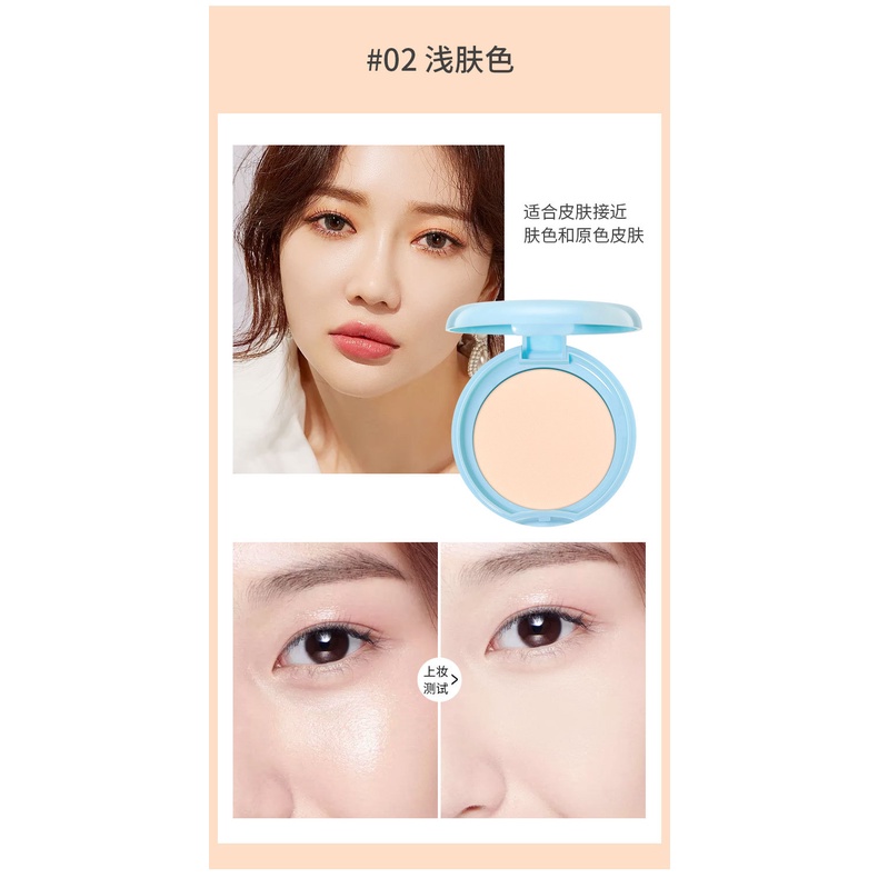 [Original] Compact Powder Makeup Powder Lameila Naked Makeup Powder 3 Shades/bedak padat/compact powder/makeup powder/lameila powder/pressed powder/setting powder/kosmetik wajah