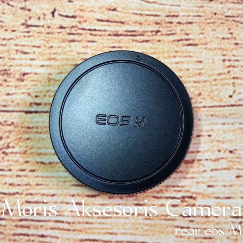 Tutup belakang lensa kamera Canon Eos m2 m3 m4 m5 m6 rear lens cap eos m10 m50 rear lenscap m100 tut