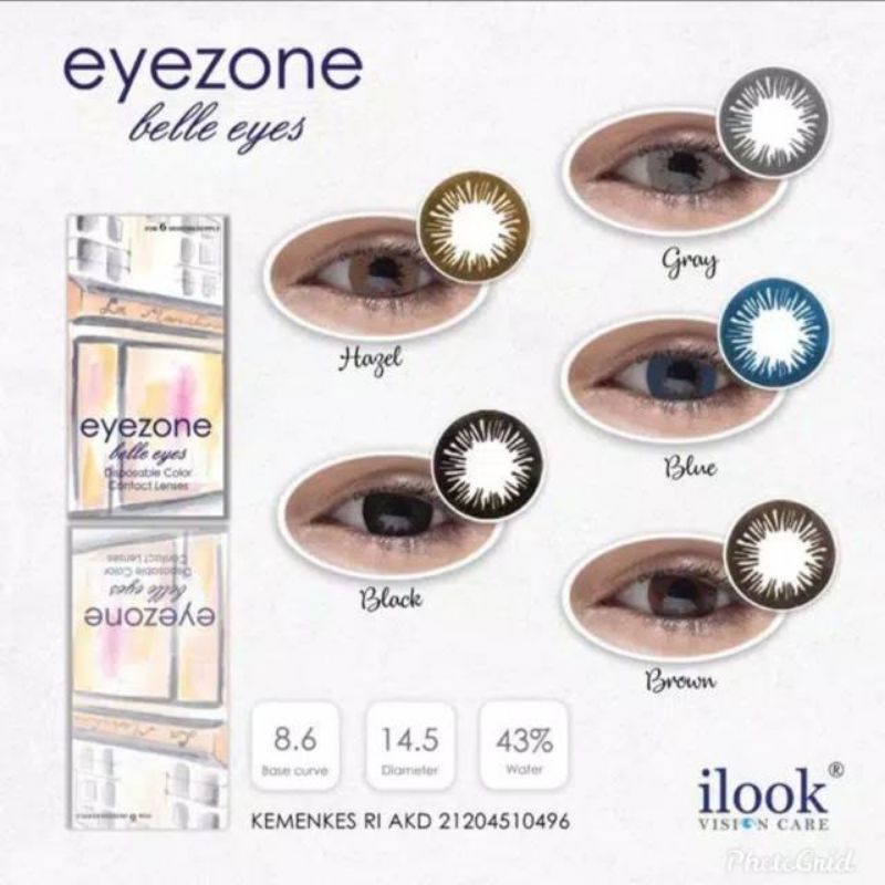 soflens belle/ soflens eyezone belle