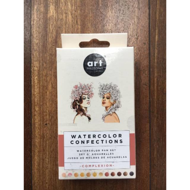 

Watercolor confections complexions