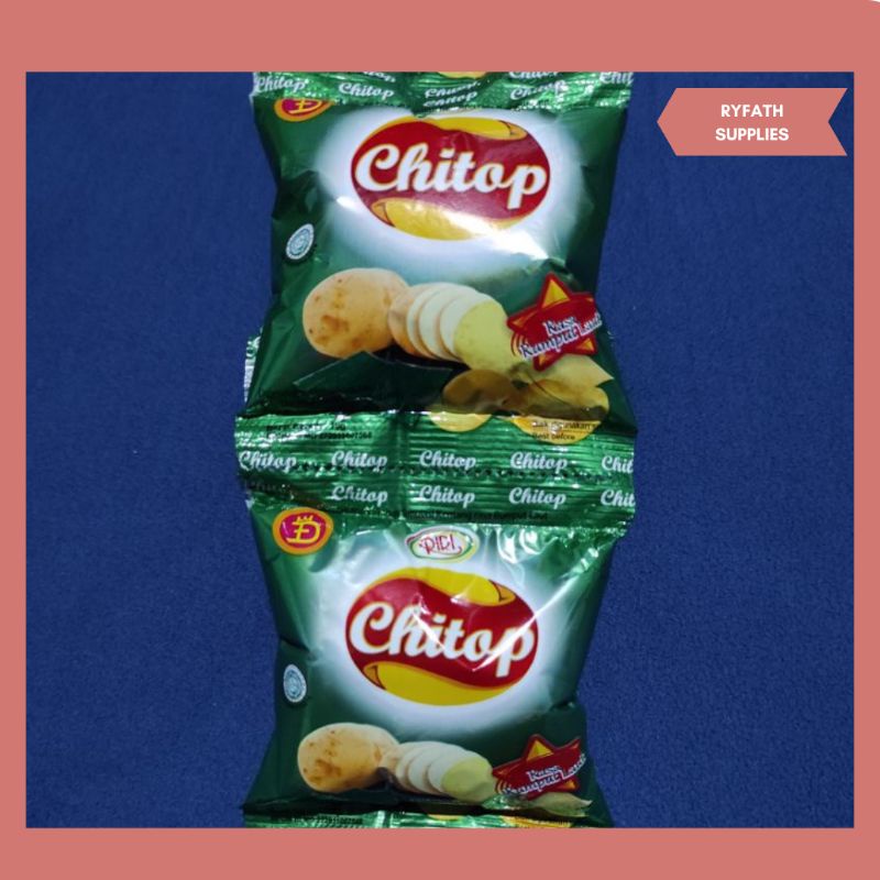 

| KERIPIK KENTANG CHITOP 10gr | 1 pack isi 10pcs