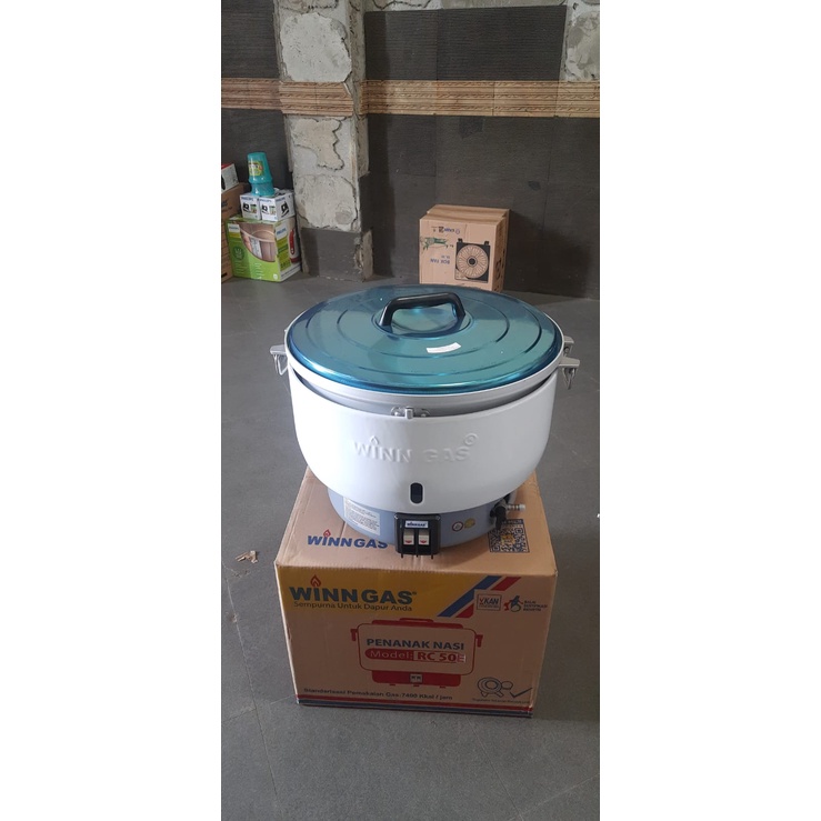 WINN GAS RICE COOKER GAS RC50 PANCI ALUMIUNIUM