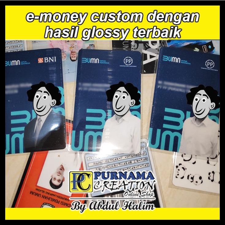 

SALE CETAK IDCARD ID CARD BUMN TERBARU NAME TAG BARU GLOSSY MENGKILAP SALE