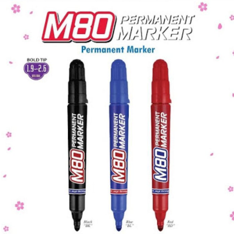 

Spidol Permanent Marker Zebra M80