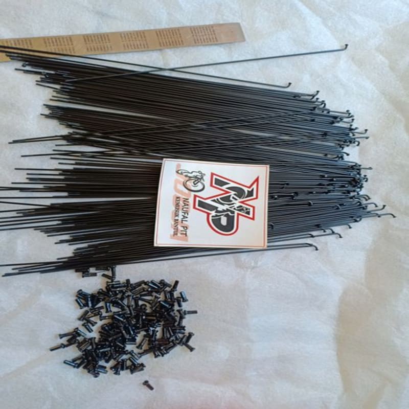 NP BIKE ruji jari jari spoke stanlish stainless anti karat untuk sepeda ukuran 27.5 panjang ruji