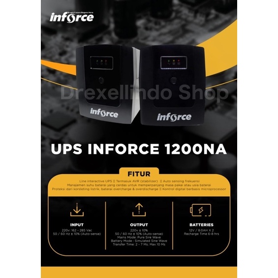 UPS modif INFORCE IF 1200VA