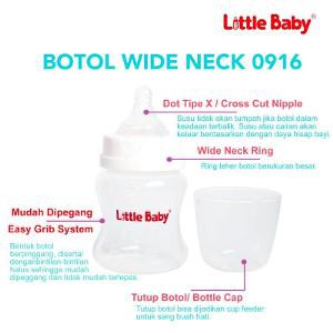 Little Baby Botol Susu WN 150 ml BPA Free isi 2