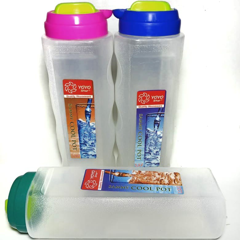 Botol Teko Minum Plastik 1200 Ml Serbaguna