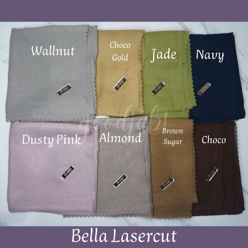 Bella Lasercut / Potton Square LC / segiempat Bella Square Lasercut