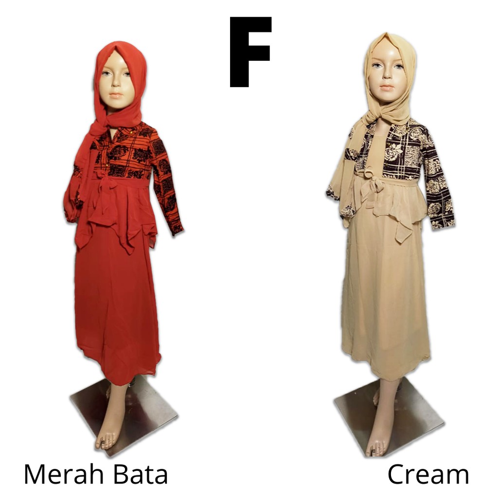 Termurah! Baju Muslim Anak Size 1 Tahun