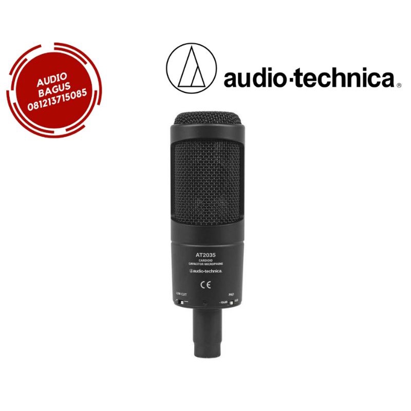 AUDIO TECHNICA AT2035 / AT 2035 / AT-2035 Microphone Studio / AT2035 Microphone Condenser