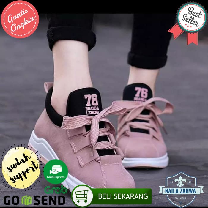 SEPATU KETS 76 BRAND LEGEND PINK