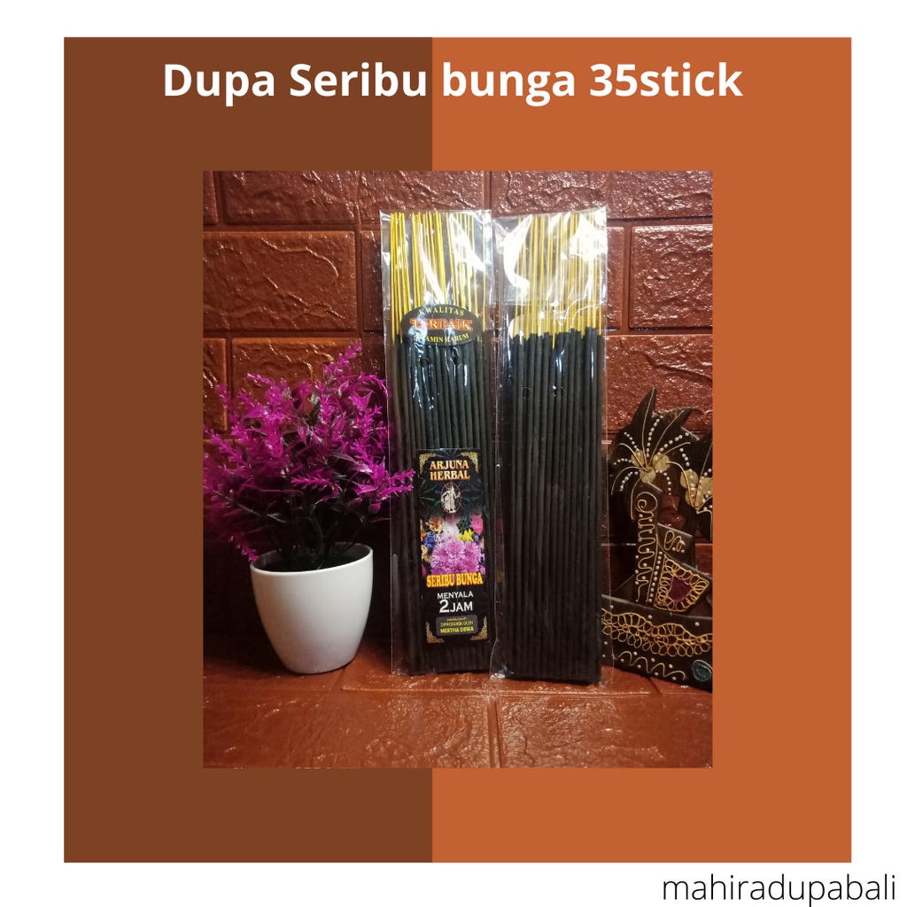 HIO DUPA SERIBU BUNGA/DUPA ARJUNA HERBAL/DUPA WANGI BALI/DUPA AROMATERAPI