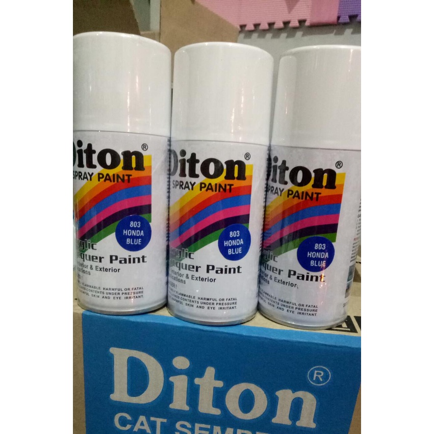 cat semprot Pilok pilox diton Honda blue 803 300cc biru candytone honda biru honda