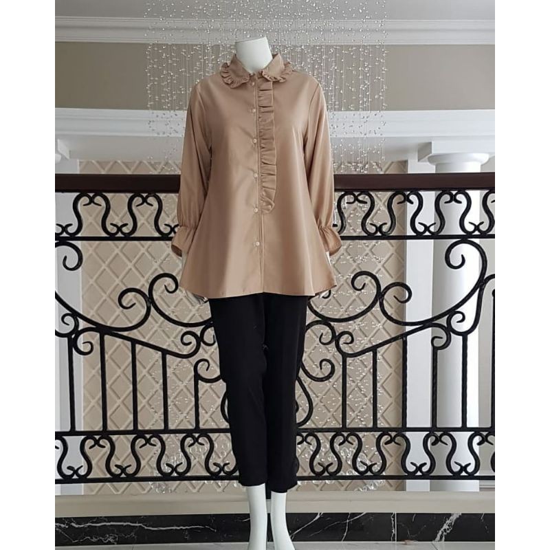 Maula Tunik Katun Toyobo - Atasan wanita tunik