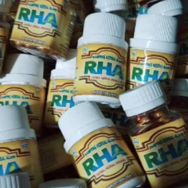 Obat pelangsing Alami RHA herbal campur  26 botol