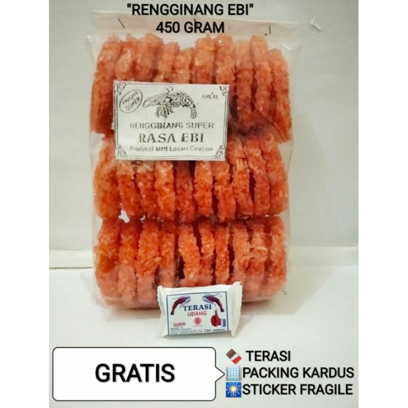 

Rengginang Mentah Super rasa Udang Ebi