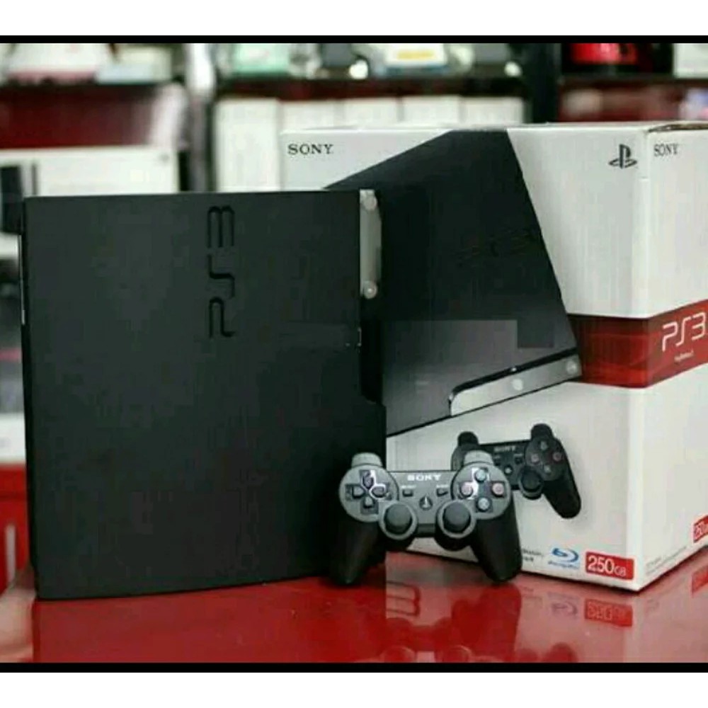 PS3 Slim 25xx 30xx 500Gb FULL GAME TERBARU Garansi 1 Bulan Juga READY ...