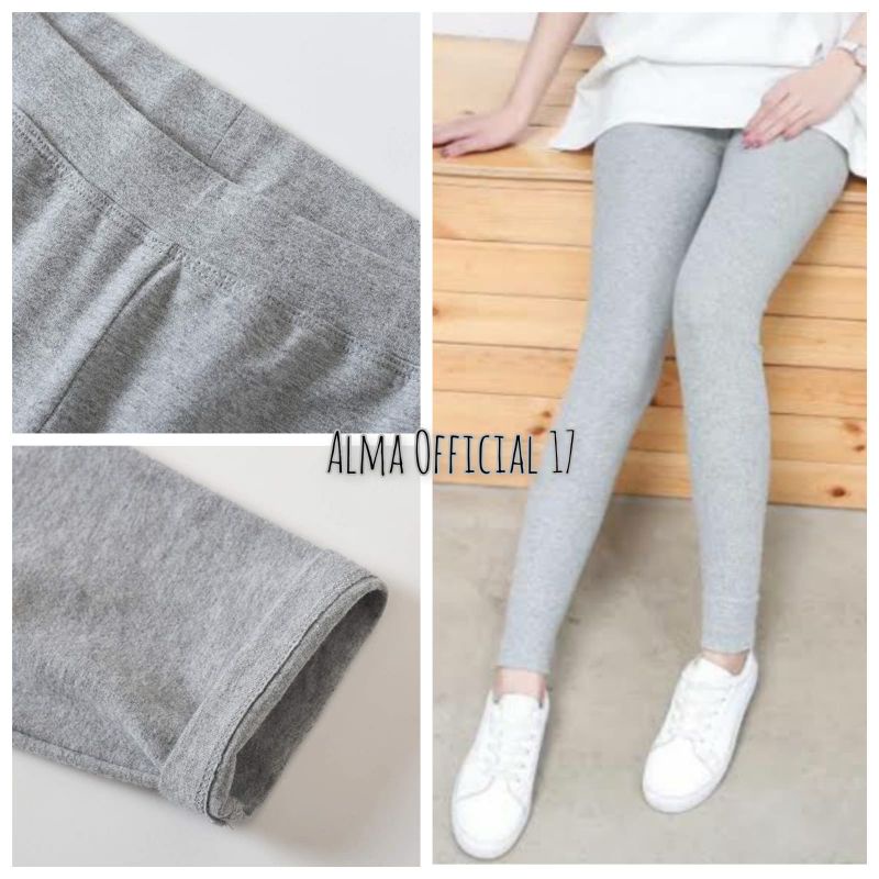 Legging Bahan Kaos Rayon Ukuran Standar/ALLSIZE